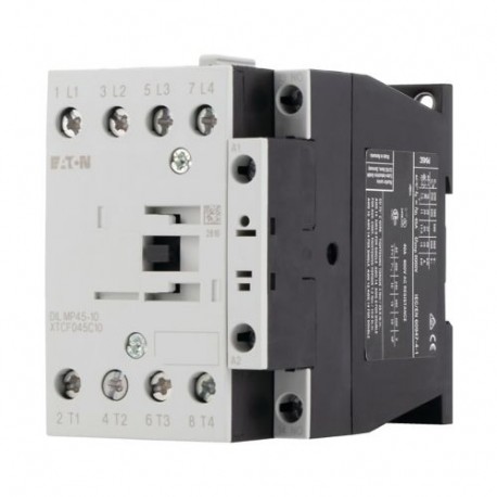 Eaton-moeller DILMP45-10(110V50HZ,120V60HZ) Y7-109819 EATON ELECTRIC Power Contactor 4-pole + 1 NO 45 A / AC1 110 V..