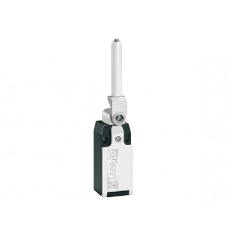 Lovato-electric KBH1L02 LOVATO LIMIT SWITCH, K SERIES, CERAMIC ROD LEVER, 1 BOTTOM CABLE ENTRY. DIMENSIONS TO EN 50047, PLAS..