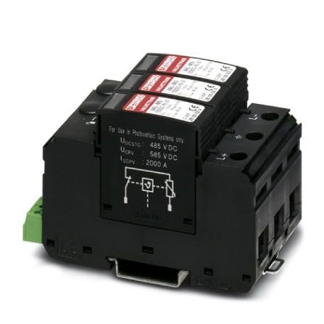 Phoenix contact VAL-MS 1000DC-PV/2+V-FM/40 Surge protection