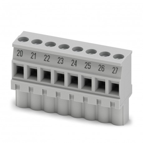 PHOENIX CONTACT MVSTBW 2,5/ 8-ST-5,08GYH1LBD27 MVSTBW 2,5/ 8-ST-5,08GYH1LBD27 1099732 PHOENIX CONTACT Connector for printed circuit board, nominal current:..