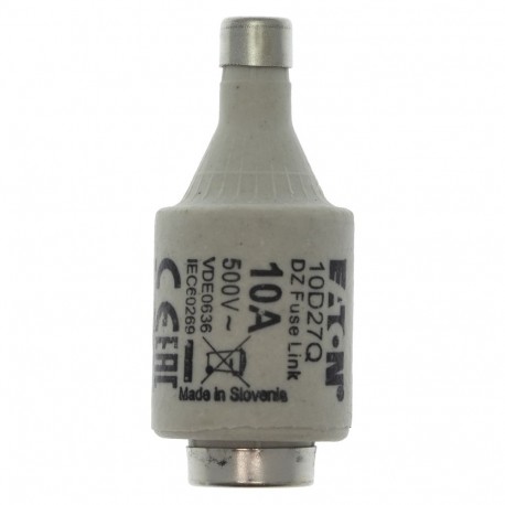 Eaton-moeller FUSE 10A DII/E27 500VAC EATON ELECTRIC Fuse-link, LV, 10 A, AC 500 V, D2, gR, IEC, fast acting