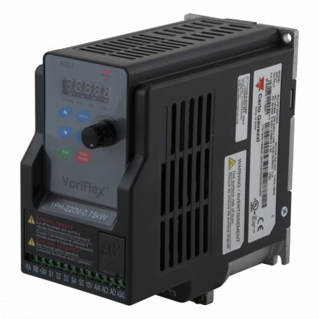 Carlo-gavazzi RVLFA110075A CARLO GAVAZZI Power supply: 100~120V, 1 ph, Ip protection: IP 20, Power output: 0,75, Plc built..