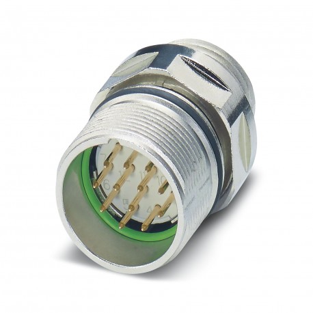 Phoenix contact CA-12P1N8A6L00/VPE250 Device connector for front wall, CA, straight, shielded: yes, ..