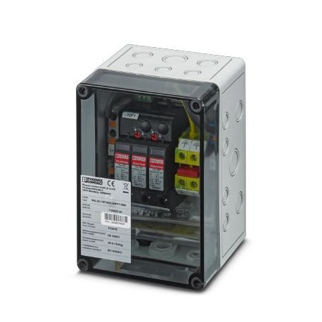 Phoenix contact SOL-SC-1ST-0-DC-1MPPT-2000 String combiner box for photovoltaic systems up to 1000 V..