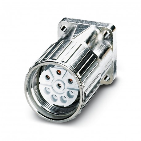 Phoenix contact SF-7ES1N8AY000/VPE 20 Device connector, front mounting with knurled nut, straight, S..