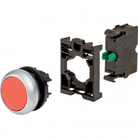 EATON - MOELLER M22-D-R-K10-BVP M22-D-R-K10-BVP 110935 Y7-110935 EATON ELECTRIC Pushbutton 1S, complete device