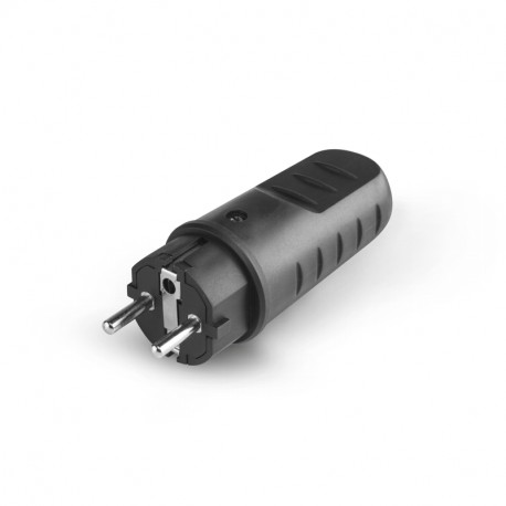 Scame 110.3100 PLUG RUBBER 2P+E 16A SCHUKO/FRENCH