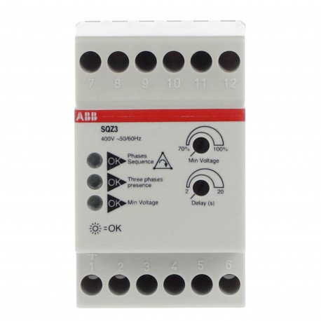 Abb 2CSM111310R1331 SQZ3 Phase-sequence relay