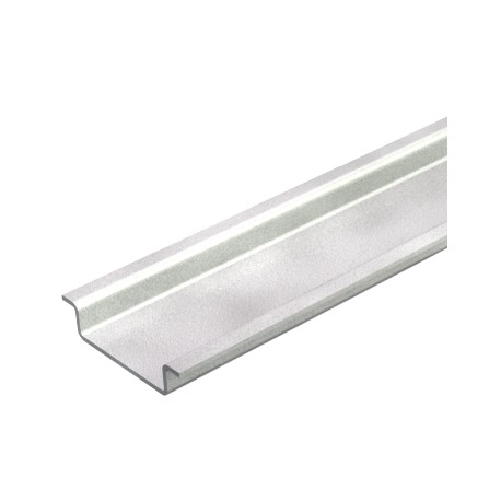 Obo-bettermann 2069 2M GTP OBO BETTERMANN Top hat rail unperforated, 2000x35x7,5, Electrogalvanised, transparently ..