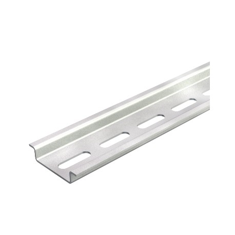 OBO BETTERMANN 2069 2M GTPL 2069 2M GTPL 1115669 OBO BETTERMANN Top hat rail perforated, 2000x35x7,5, Electrogalvanised, transparently p..