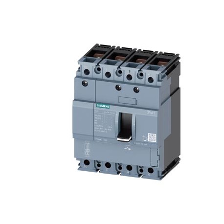 SIEMENS 3VA1116-4EF32-0AA0 3VA1116-4EF32-0AA0 SIEMENS circuit breaker 3VA1 IEC Frame 160 breaking capacity class S Icu 36 kA @ 415 V 3-..