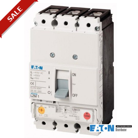Eaton-moeller LZMC1-ASF32-I Y7-111880 EATON ELECTRIC Circuit-breaker, 3 p, 32A