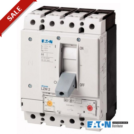 Eaton-moeller LZMC2-4-ASF160/100-I EATON ELECTRIC Circuit-breaker, 4 p, 160A, 100A, in 4th pole