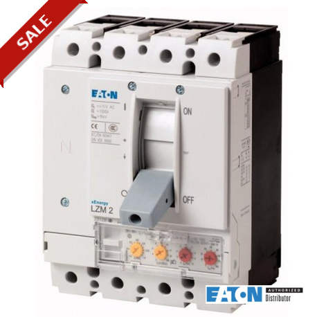 Eaton-moeller LZMC2-4-VE160/100-I EATON ELECTRIC Circuit-breaker, 4 p, 160A, 100A, in 4th pole