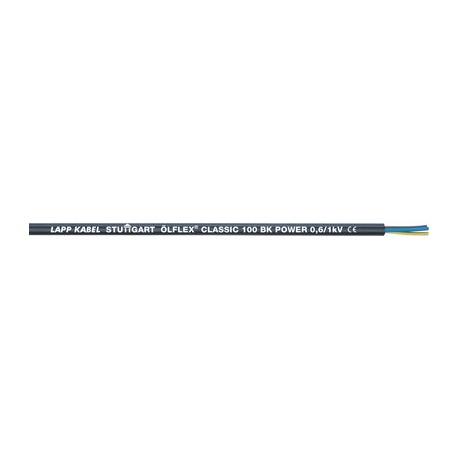 LAPP 1120475 1120475 ÖLFLEX CLASSIC 100 BK 0,6/1 kV 4G6 LAPP ÖLFLEX CLASSIC 100 BK 0,6/1 kV 4G6