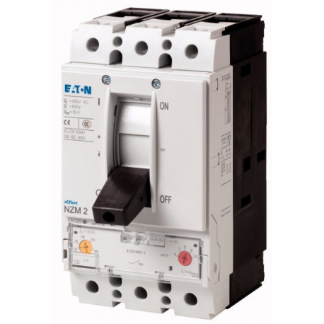 EATON - MOELLER NZMB2-A200-KCU-NA NZMB2-A200-KCU-NA 113028 EATON ELECTRIC Circuit-breaker, 3p, 200A