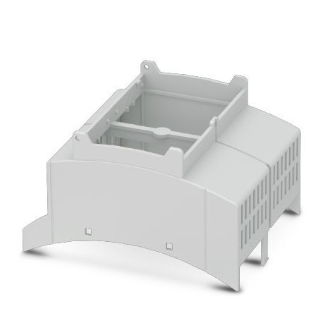 Phoenix contact BC 71,6 OT 1010 KMGY MOQ100 DIN rail housing for use in distribution boards in accor..