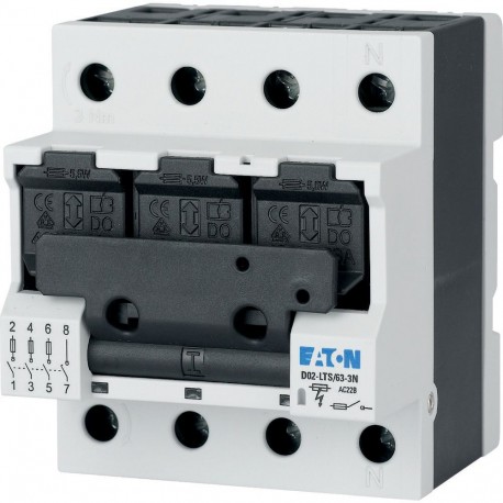 Eaton-moeller D02-LTS/63-3N Y7-114321 EATON ELECTRIC D02-LTS/63-3N