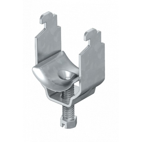 Obo-bettermann 2056N M 46 FT OBO BETTERMANN Clamp clip with metal pressure sump, 40-46mm, Hot-dip galvanised, DIN E..