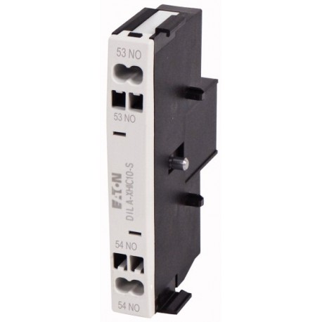 Eaton-moeller DILA-XHIC10-S XTCEXSABC10 EATON ELECTRIC Auxiliary contact module, 1N/O, side, spring clamp connection
