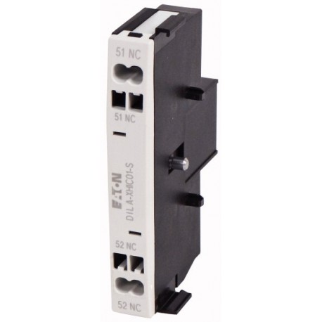 Eaton-moeller DILA-XHIC01-S XTCEXSABC01 EATON ELECTRIC Auxiliary contact module, 1 N/C, side, spring clamp connecti..