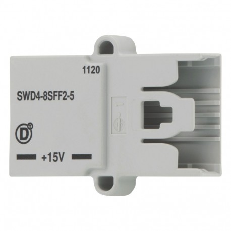 EATON - MOELLER SWD4-8SFF2-5 SWD4-8SFF2-5 116024 Y7-116024 EATON ELECTRIC Coupling, SmartWire-DT, for connecting ribbon cables via blade ..