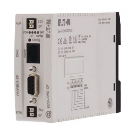 Eaton-moeller EU5C-SWD-DP Y7-116308 EATON ELECTRIC Gateway, SmartWire-DT, 58 SWD modules at PROFIBUS-DP