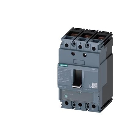 SIEMENS 3VA1163-3EE32-0AA0 3VA1163-3EE32-0AA0 SIEMENS circuit breaker 3VA1 IEC Frame 160 breaking capacity class N Icu 25 kA @ 415 V 3-..