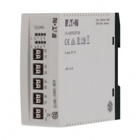 Eaton-moeller EU5E-SWD-8DX Y7-116381 EATON ELECTRIC I/O module, SmartWire-DT, 24 V DC, 8DI
