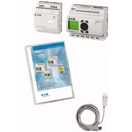 Eaton-moeller EASY-BOX-822-DC-USB EATON ELECTRIC Starter kit, EASY822-DC-TC, EASY400-POW, EASY800-USB-CAB and easyS..