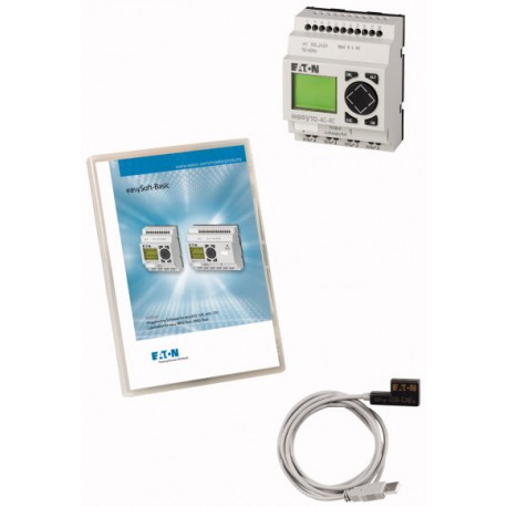 EATON - MOELLER EASY-BOX-512-AC-USB EASY-BOX-512-AC-USB 116562 EATON ELECTRIC Starter kit, EASY512-AC-RC, EASY-USB-CAB, EASY-SOFT-BASIC