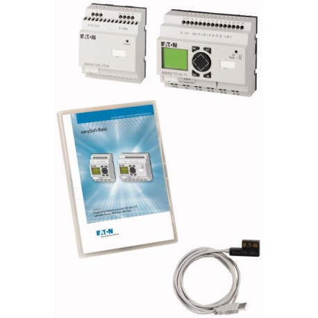 EATON - MOELLER EASY-BOX-721-DC-USB EASY-BOX-721-DC-USB 116565 EATON ELECTRIC Starter kit, EASY721-DC-TC, EASY400-POW, EASY-USB-CAB and easySoft..