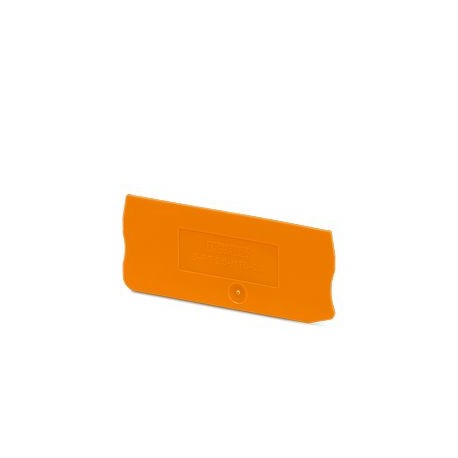 Phoenix contact D-PT 2,5-MTB-0,8 OG End cap, depth: 29 mm, width: 0.8 mm, height: 70 mm, color: oran..