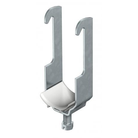 OBO BETTERMANN 2056W 70 FT 2056W 70 FT 1180681 OBO BETTERMANN Clamp clip , 64-70mm, Hot-dip galvanised, DIN EN ISO 1461, Steel, St
