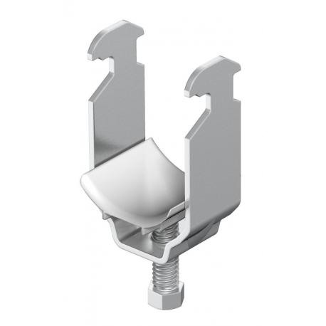 OBO BETTERMANN 2056 76 ALU 2056 76 ALU 1183338 OBO BETTERMANN Clamp clip , 70-76mm, Aluminium, Alu