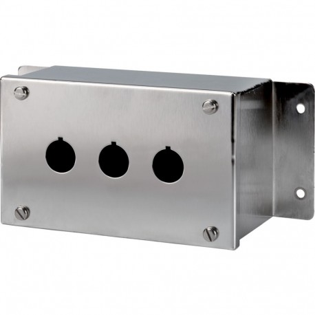 Eaton-moeller M22-I3M/SS Y7-118460 EATON ELECTRIC Surface mounting enclosure, stainless steel, 3 mounting locations