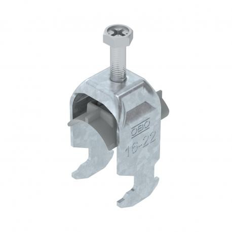 Obo-bettermann BS-H1-K-22 FT OBO BETTERMANN Clamp on profile 2056 BS-H1-K-22 FT Ethylene propylene diene rubber DIN..