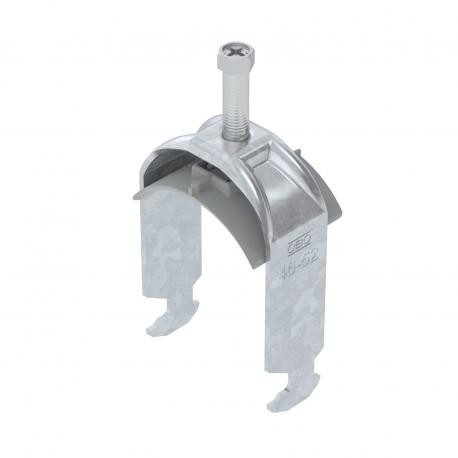 Obo-bettermann BS-H1-K-46 FT OBO BETTERMANN Clamp on profile 2056 BS-H1-K-46 FT Polyamide, PA Steel, St Hot dipped ..