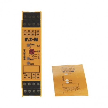 Eaton-moeller ESR5-VE3-42 Y7-118706 EATON ELECTRIC Contact expansion module, 24VDC/AC, 4 enabling paths off-delayed