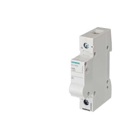 Siemens 5TL1192-3 N conductor connector – blue 1-pole