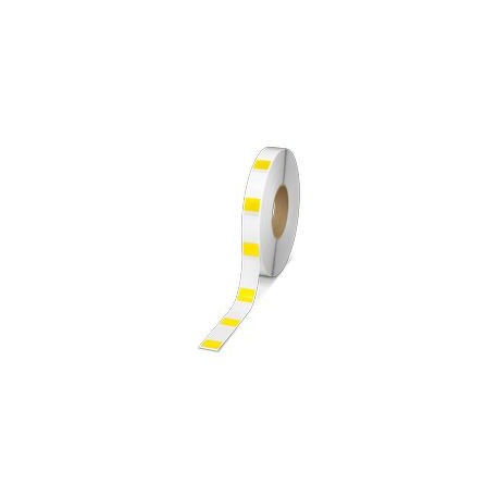 Phoenix contact E-WML 14 (25X19)R YE Cable wrapping label, Roll, yellow, unlabelled, labelable with:..