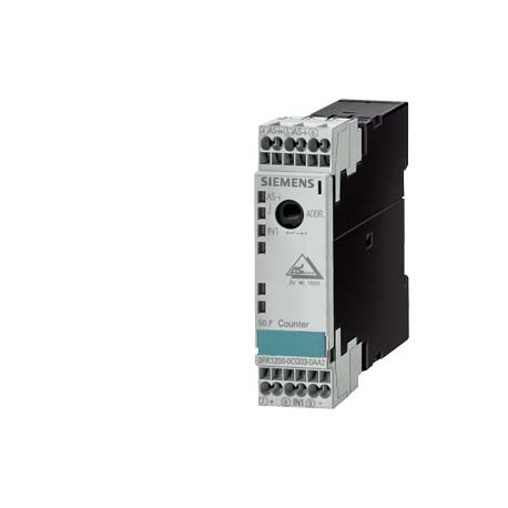 Siemens 3RK1200-0CE03-0AA2 AS-Interface counter module S22.5, 1 DI, counter, IP20 1x 1 counter input, 90 mA,..