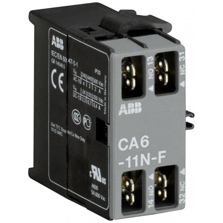 Abb GJL1201318R0003 CA6-11M-F Auxiliary Contact