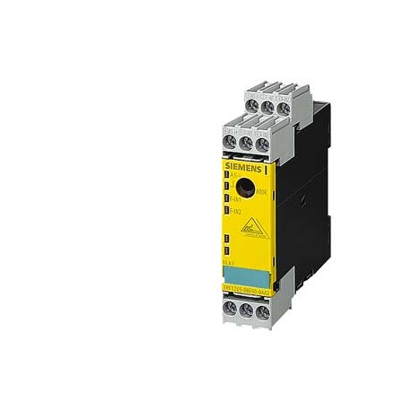 Siemens 3RK1205-0BE00-2AA2 ASIsafe SlimLine Compact module SC17.5F digital safety 2 F-DI, IP20 2 x input for..