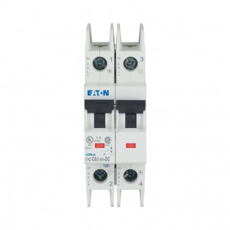 Eaton-moeller FAZ-C8/2-NA-DC Y7-120640 EATON ELECTRIC Miniature circuit breaker (MCB), 8A, 2p, type C characteristi..
