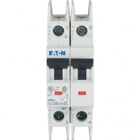 Eaton-moeller FAZ-C30/2-NA-DC Y7-120647 EATON ELECTRIC Miniature circuit breaker (MCB), 30A, 2p, type C characteris..