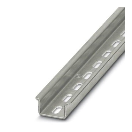 Phoenix contact NS 35/15 BLK PERF 2000MM-VPE 10 DIN rail perforated