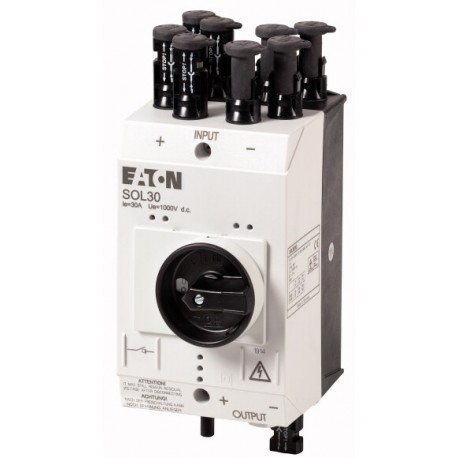 Eaton-moeller SOL30/4MC4 SOL30-4MC4 EATON ELECTRIC Switch-disconnector, DC current, 30A, 4 strings MC4
