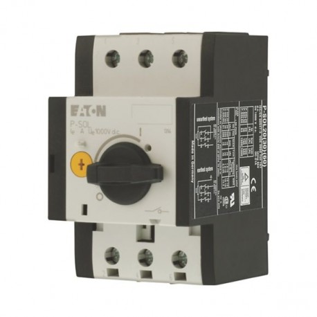 Eaton-moeller P-SOL20 Y7-120934 EATON ELECTRIC Switch-disconnector, DC current, 20A