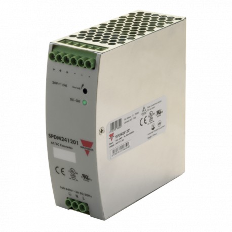 Carlo-gavazzi SPDC121201 CARLO GAVAZZI Model: AC to DC switching power supply, Ac input voltage: 85VAC-264VAC 120VDC-370VD..